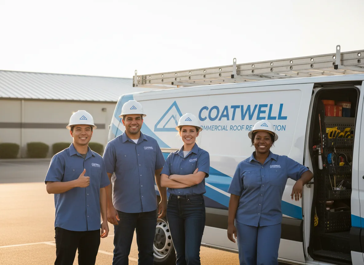 Commercial roof coating company in Exton, PA